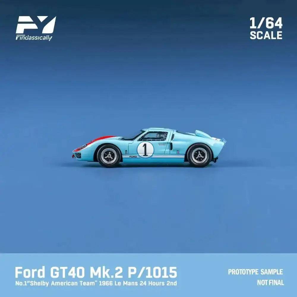 PRE-ORDER Finclassically 1:64 Ford GT40 MK II LeMans