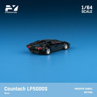 Thumbnail for PRE-ORDER Finclassically 1:64 Lamborghini Countach Metallic Black