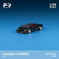 Thumbnail for PRE-ORDER Finclassically 1:64 Lamborghini Countach Metallic Black