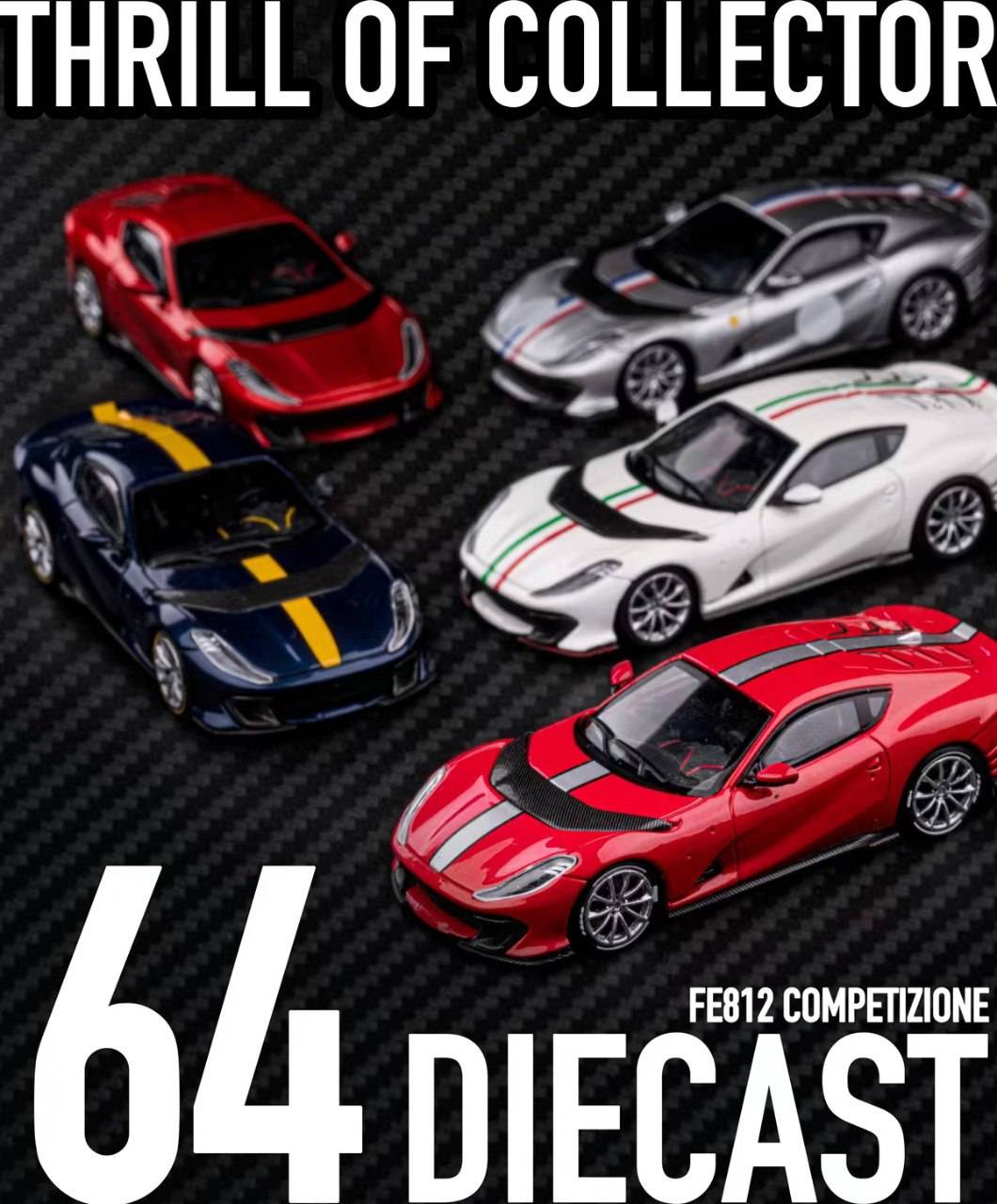 PRE-ORDER FuelMe 1:64 Ferrari FE812 Competizione