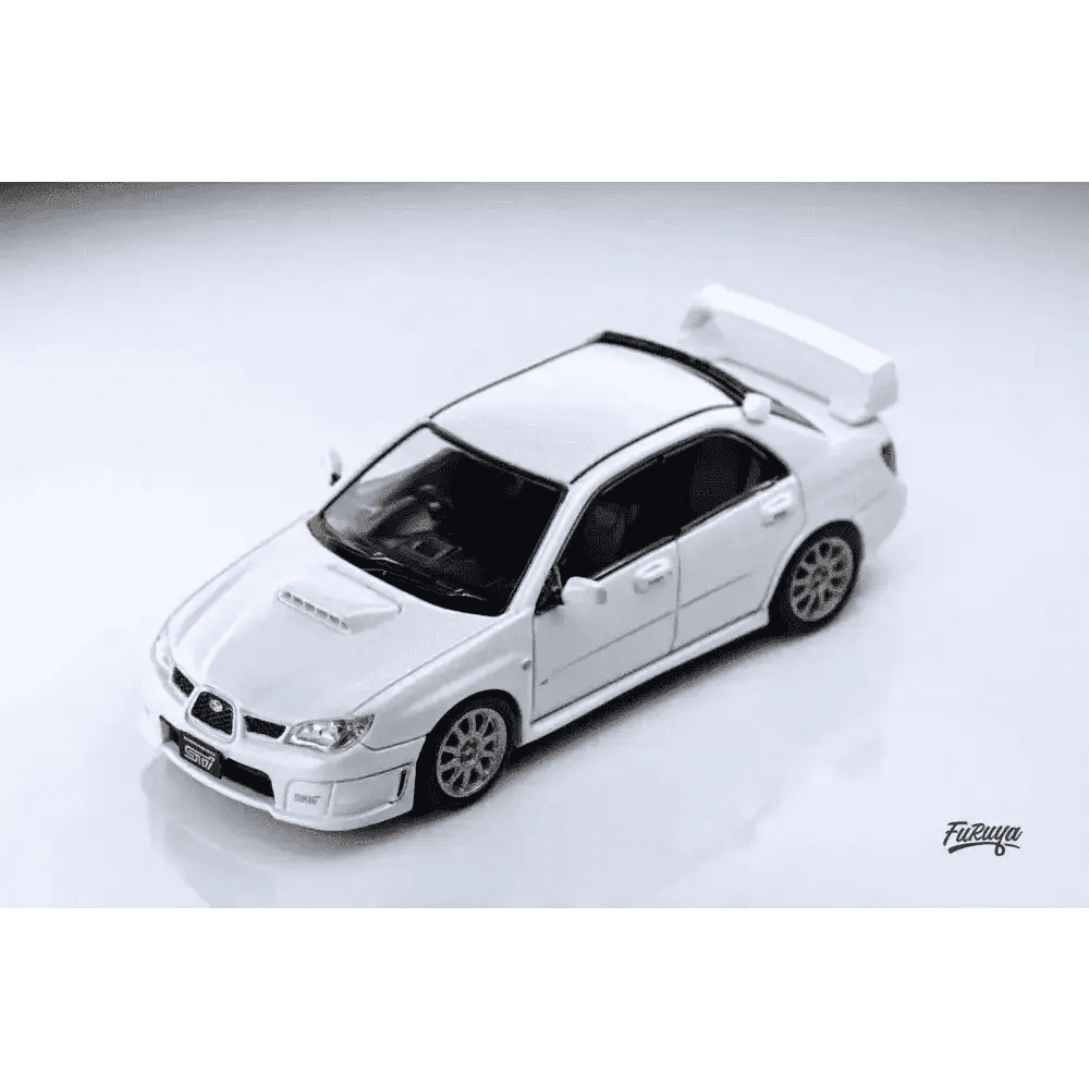 PRE-ORDER Furuya 1:64 Subaru Impreza WRX STi 9th GEN Sedan Pearl White