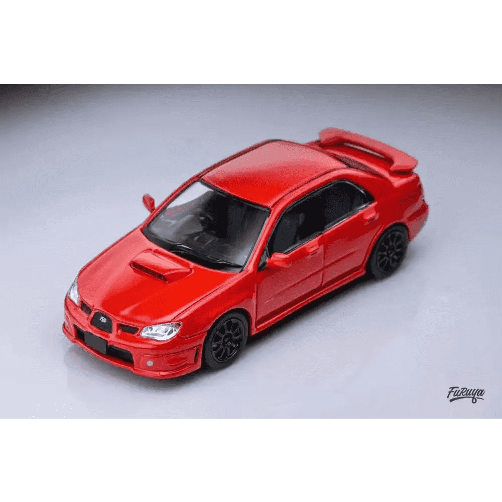 PRE-ORDER Furuya 1:64 Subaru Impreza WRX STi 9th GEN Sedan Red Baby Driver