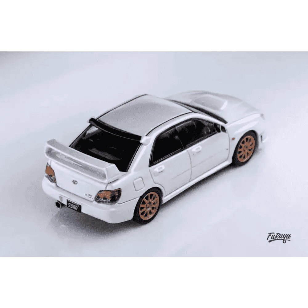 PRE-ORDER Furuya 1:64 Subaru Impreza WRX STi 9th GEN Sedan Pearl White