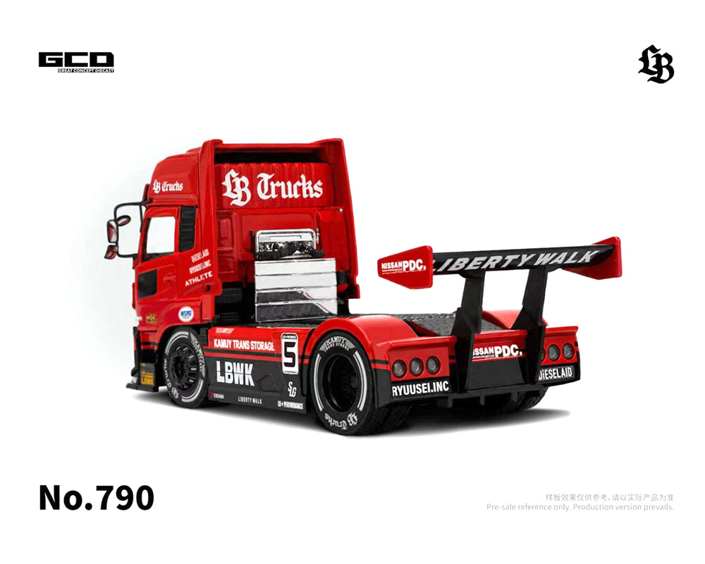 PRE-ORDER GCD 1:64 LBWK UD Quon 2022 Super Silhouette -Red – Special Edition