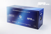 Thumbnail for PRE-ORDER GCD 1:64 Liberty Walk LB-Trucks Mitsubishi Fuso Super Great Transporter LBWK – Chrome Blue