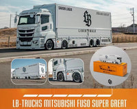 Thumbnail for GCD 1:64 Mitsubishi LB-TRUCKS Fuso Super Great White