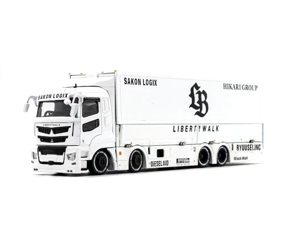 GCD 1:64 Mitsubishi LB-TRUCKS Fuso Super Great White