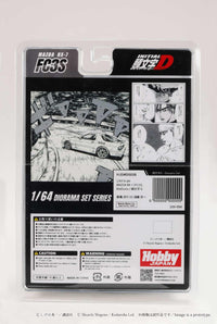 Thumbnail for PRE-ORDER Hobby Japan 1:64 Mazda RX-7 FC3S RedSuns / INITIAL D Ryosuke Takahashi VS Takumi Fujiwara