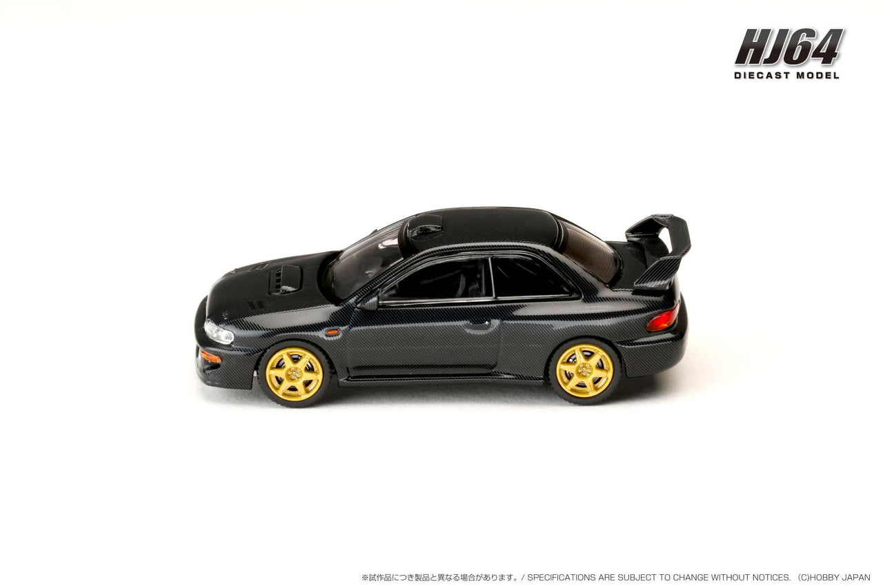 PRE-ORDER Hobby Japan 1:64 SUBARU IMPREZA 22B STi Version GC8 Rally Base BLACK