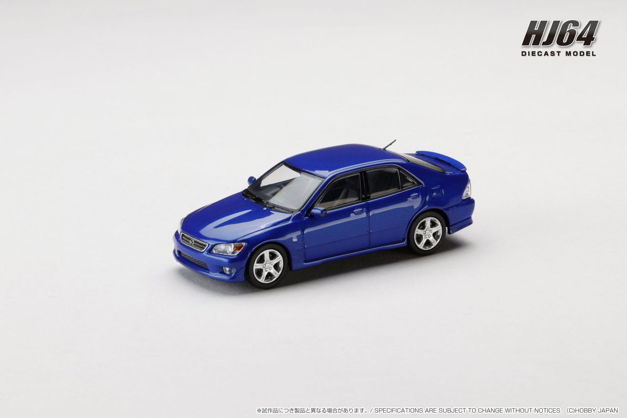 PRE-ORDER Hobby Japan 1:64 Toyota ALTEZZA RS200 E10 1998 Blue Mica