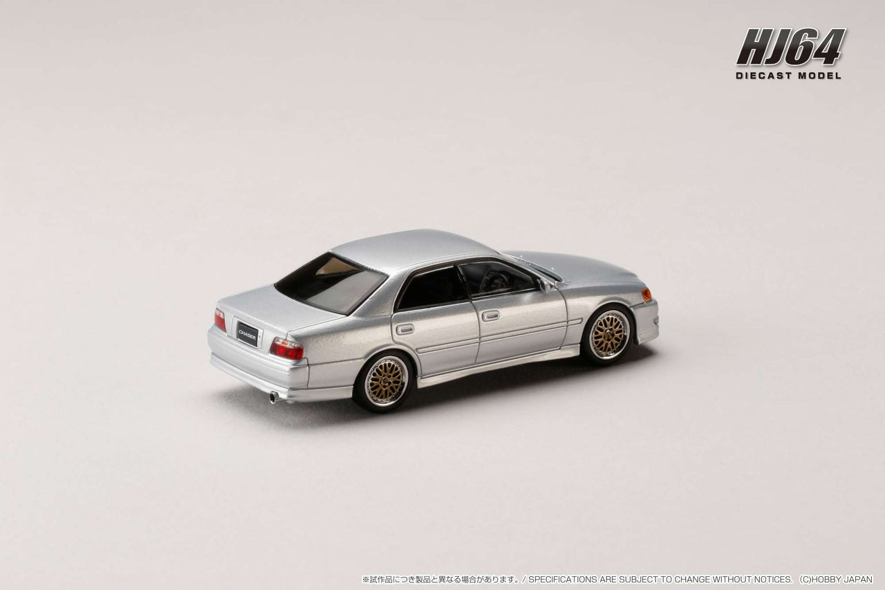 PRE-ORDER Hobby Japan 1:64 Toyota CHASER TOURER V JZX100 1998 SILVER METALLIC