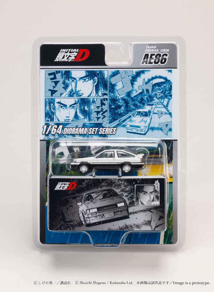 Hobby Japan 1:64 Toyota COROLLA LEVIN (AE86)/ INITIAL D Wataru
