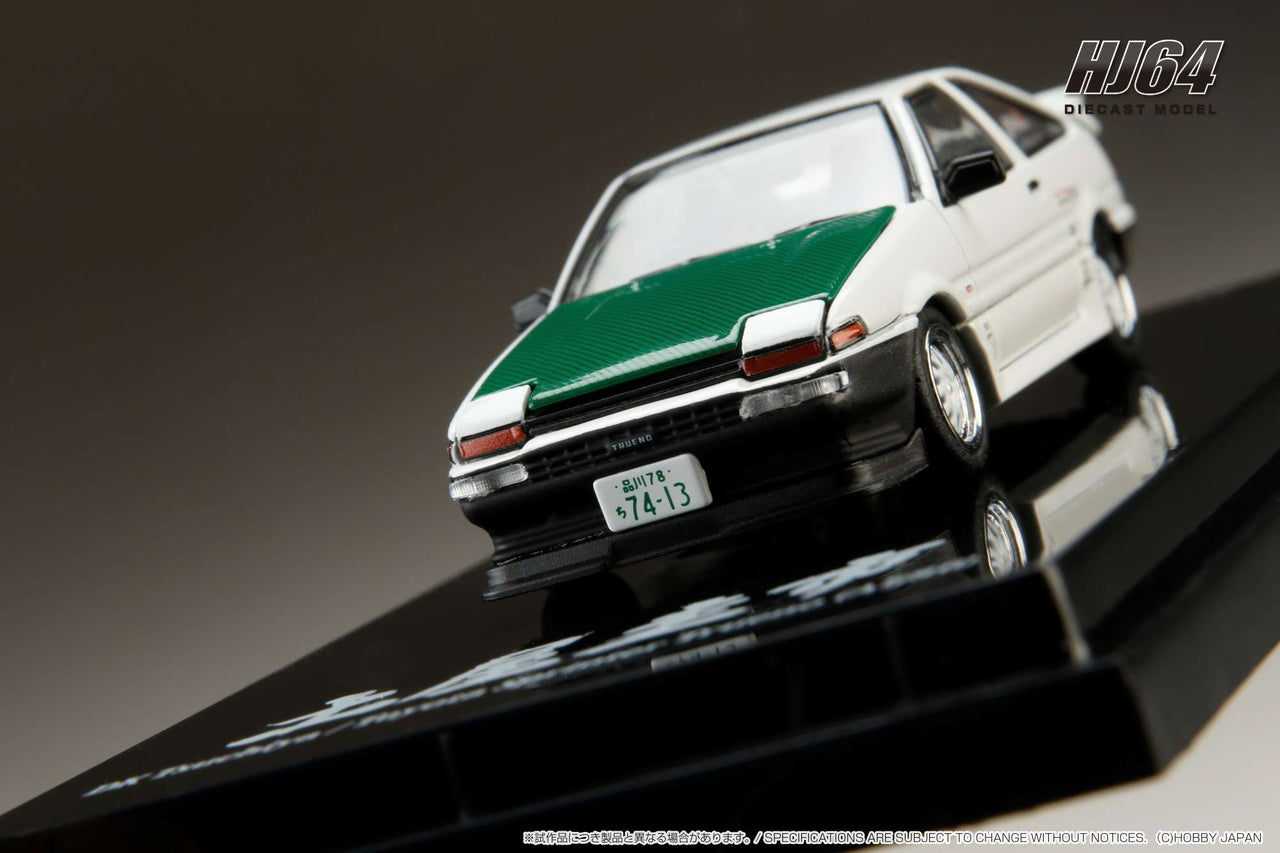 PRE-ORDER Hobby Japan 1:64 Toyota SPRINTER TRUENO AE86 DRIFT KING DORI DORI