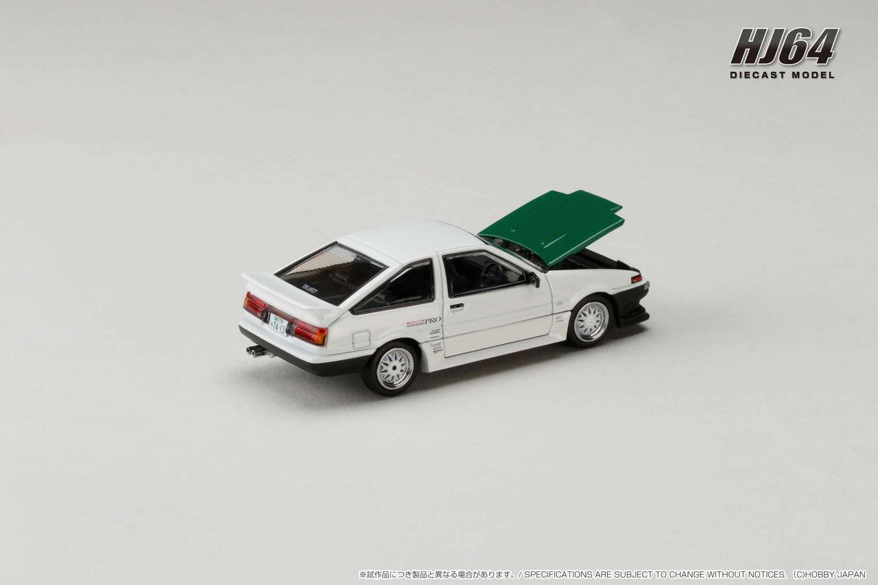 PRE-ORDER Hobby Japan 1:64 Toyota SPRINTER TRUENO AE86 DRIFT KING DORI DORI