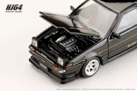 Thumbnail for PRE-ORDER Hobby Japan 1:64 Toyota Sprinter Trueno GT APEX AE86 BLACK LIMITED JDM Style