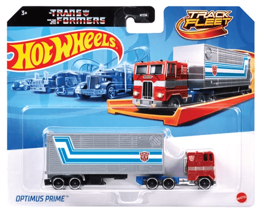 PRE-ORDER Hot Wheels 1:64 2024 Track Fleet Transformers Optimus Prime