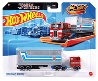 Thumbnail for PRE-ORDER Hot Wheels 1:64 2024 Track Fleet Transformers Optimus Prime