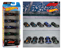 Thumbnail for PRE-ORDER Hot Wheels 1:64 Basic Formula 1 Racing 5 Pack Cars Set