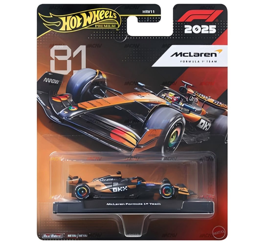 Hot Wheels 1:64 F1 Racing Premium AMG, RedBull, Haas, Mclaren