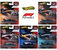 Thumbnail for PRE-ORDER Hot Wheels 1:64 F1 Racing Premium J Assortment AMG, RedBull, Haas, Mclaren SINGLES