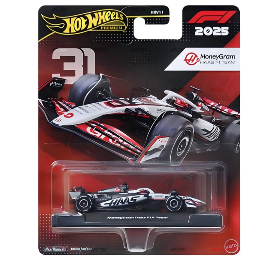 Hot Wheels 1:64 F1 Racing Premium AMG, RedBull, Haas, Mclaren