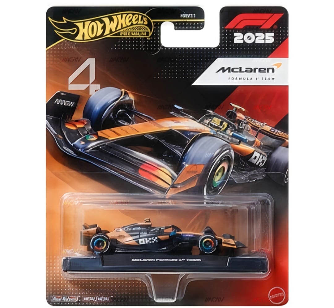 PRE-ORDER Hot Wheels 1:64 F1 Racing Premium J Assortment AMG, RedBull, Haas, Mclaren SINGLES