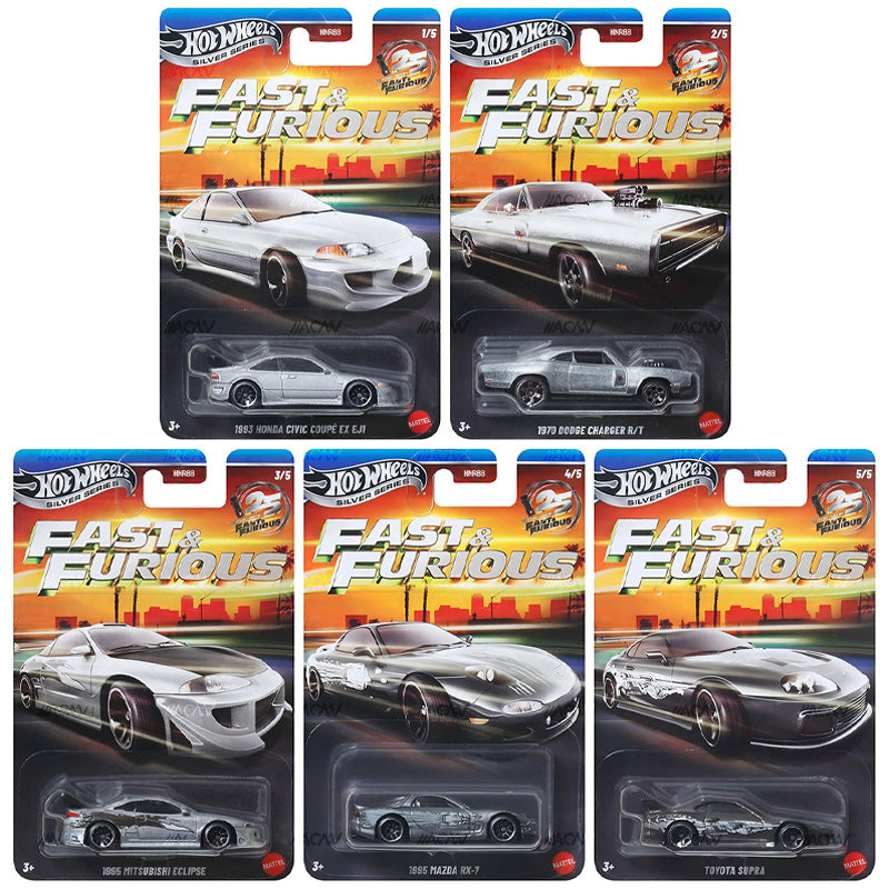 PRE-ORDER Hot Wheels 1:64 Fast & Furious Themed Asst 2026 Mix Q Complete Set 1-5