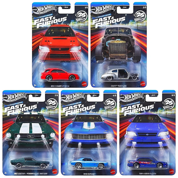 Hot Wheels 1:64 Fast & Furious Themed Asst 2026 Mix N Complete Set