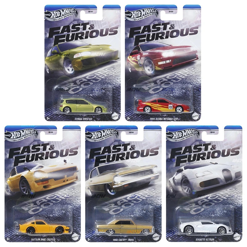 PRE-ORDER Hot Wheels 1:64 Fast & Furious Themed Asst 2025 Mix K Complete Set 1-5