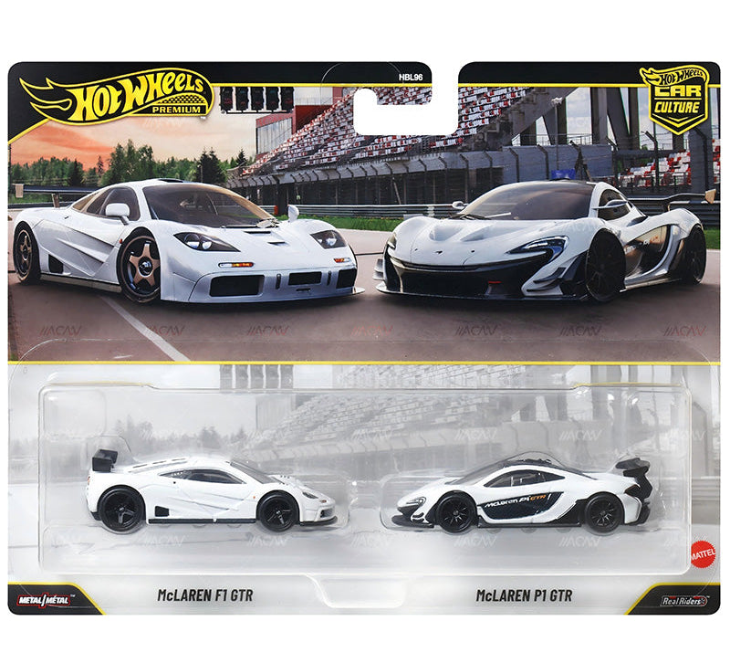 PRE-ORDER Hot Wheels 1:64 Premium Car Culture 2027 2 Pack McLaren GTR