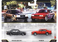 Thumbnail for PRE-ORDER Hot Wheels 1:64 Premium Car Culture 2027 2 Pack BMW M5i/Mercedes Benz 500E