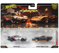 Thumbnail for PRE-ORDER Hot Wheels 1:64 Premium Car Culture 2027 2 Pack Quadra Turbo-R V-Tech/Porsche 930