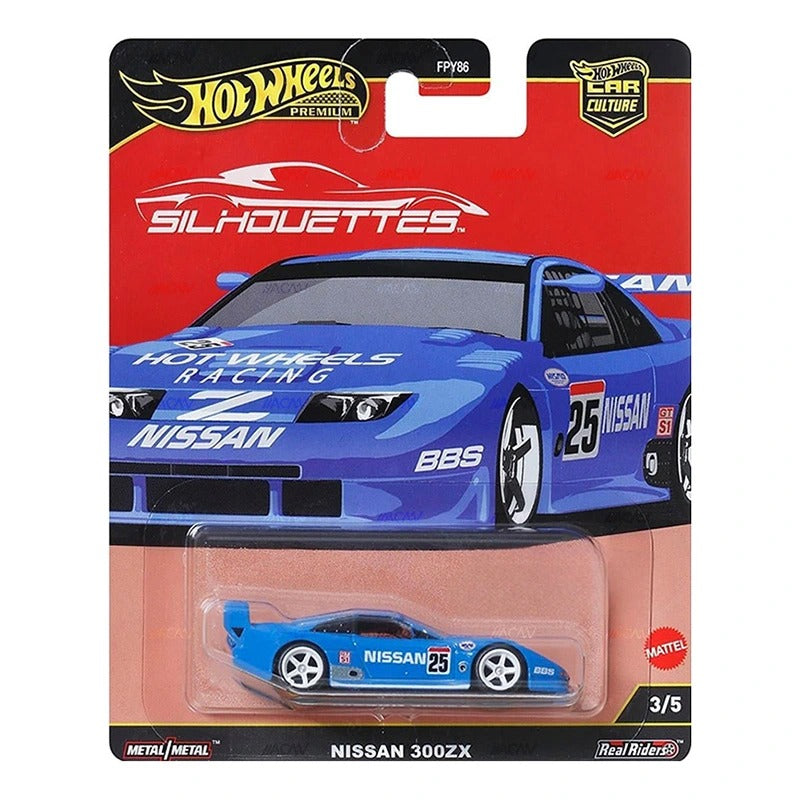 PRE-ORDER Hot Wheels 1:64 Premium Car Culture 2024 SILHOUETTES Nissan 300ZX