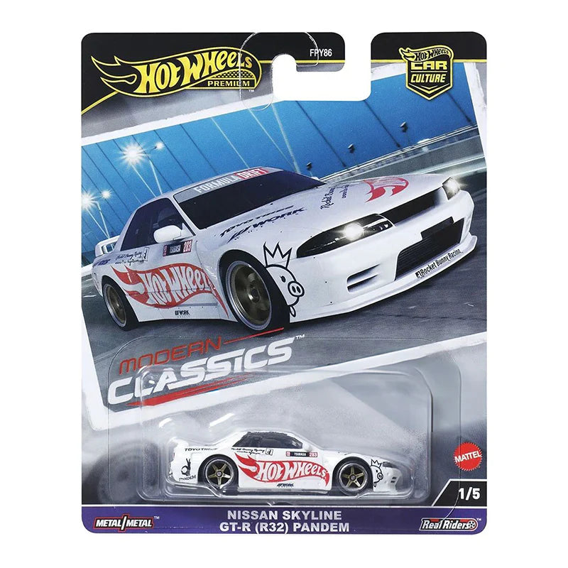 Hot Wheels 1 64 Premium Car Culture Modern Classics Nissan Skyline GT Little Luca s Toys