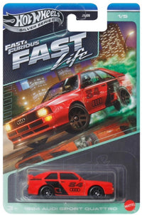 Thumbnail for PRE-ORDER Hot Wheels 1:64 Silver Series Fast & Furious Fast Life Complete Set 1-5