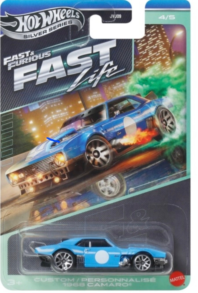 PRE-ORDER Hot Wheels 1:64 Silver Series Fast & Furious Fast Life Complete Set 1-5