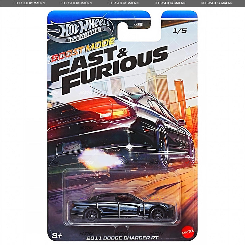 PRE-ORDER Hot Wheels 1:64 Silver Series Fast & Furious Boost Mode Complete Set 1-5