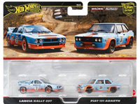 Thumbnail for (PRE-ORDER) Hot Wheels Premium 1:64 2 Pack Lancia Rally 037/ Fiat 131 Abarth