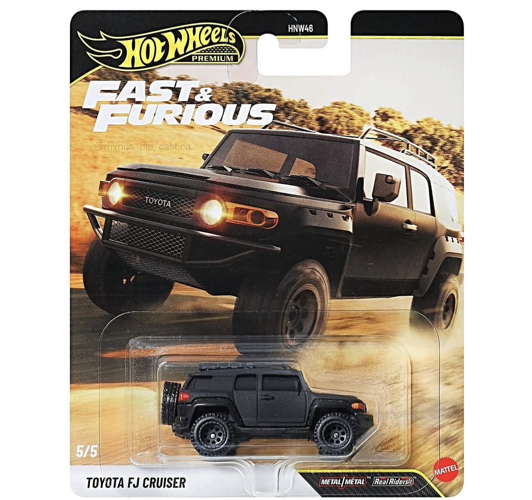 PRE-ORDER Hot Wheels Premium 1:64 2027 Fast & Furious Complete Set 1-5