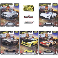 Thumbnail for PRE-ORDER Hot Wheels Premium 1:64 Boulevard 2025 Assortment 2 Complete Set 1-5