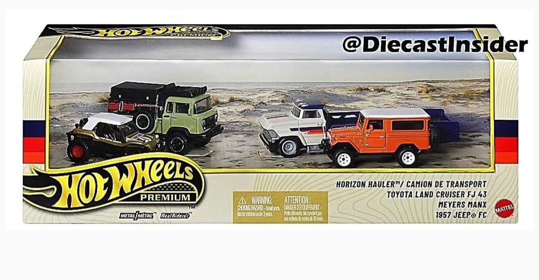 PRE-ORDER Hot Wheels Premium 1:64 Car Culture 2025 Collectors Boxset OFF ROAD