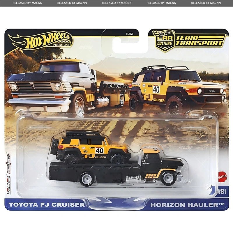 PRE-ORDER Hot Wheels Premium 1:64 Car Culture Team Transport 2025 MIX G Sealed Case