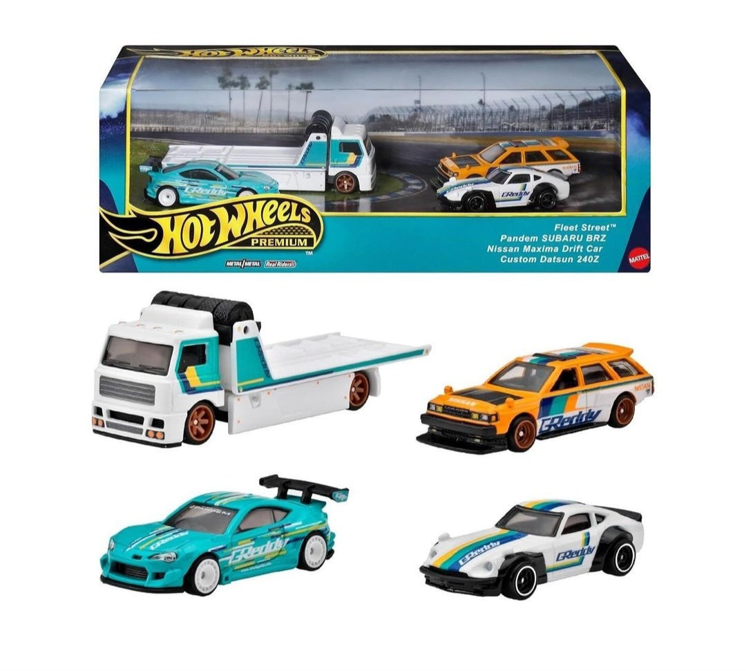 Hot Wheels Premium 1:64 Collectors Boxset Greddy