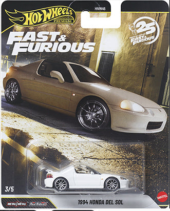 Hot Wheels Premium 1:64 Fast & Furious 2025 1994 Honda Del Sol