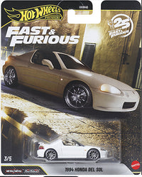 Thumbnail for Hot Wheels Premium 1:64 Fast & Furious 2025 1994 Honda Del Sol