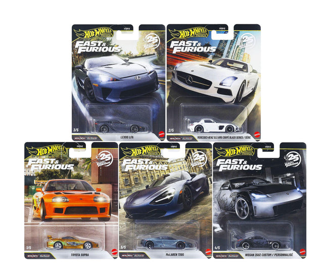 Hot Wheels Premium 1:64 Fast & Furious 2026 Sealed Case – Little