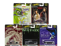 Thumbnail for PRE-ORDER Hot Wheels Premium 1:64 Pop Culture 2025 N Assortment Complete Set 1-5