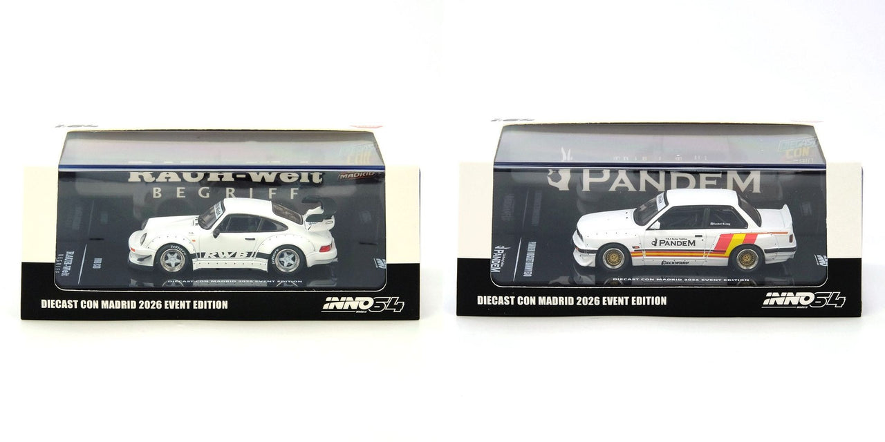 PRE-ORDER INNO64 1:64 DIECAST CON MADRID 2026 Event Edition Set Of 2