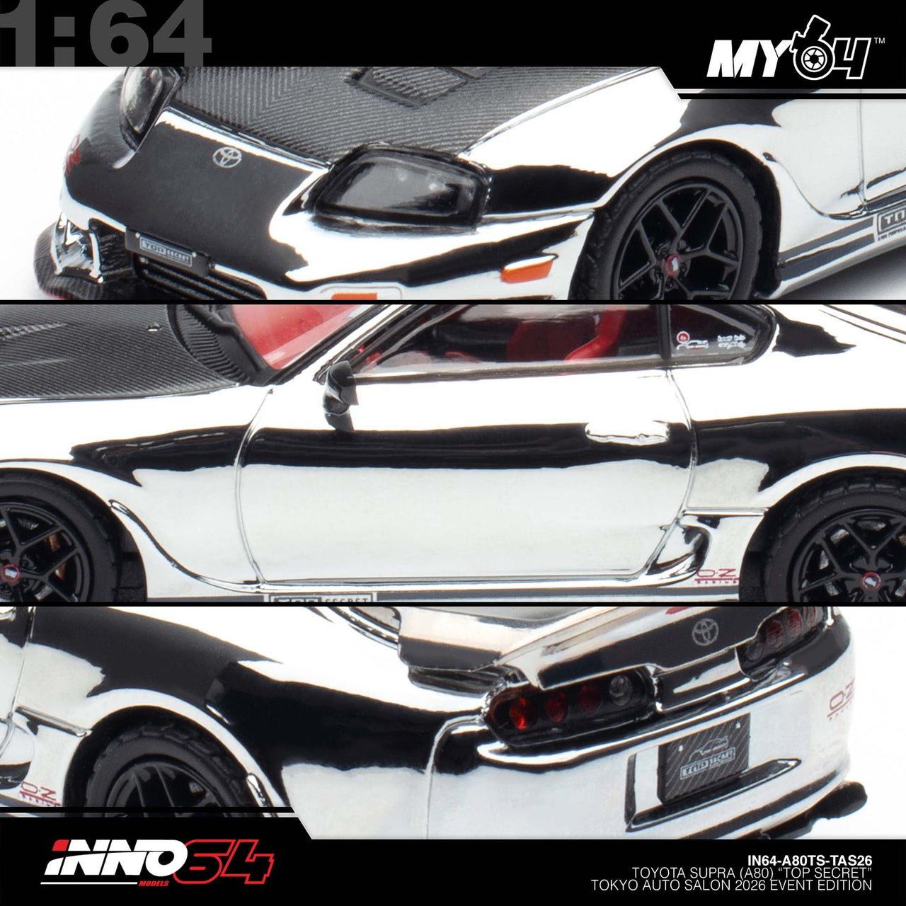 PRE-ORDER INNO64 1:64 DPLS Tokyo Auto Salon Hong Kong 2025 Event Special SET OF 2