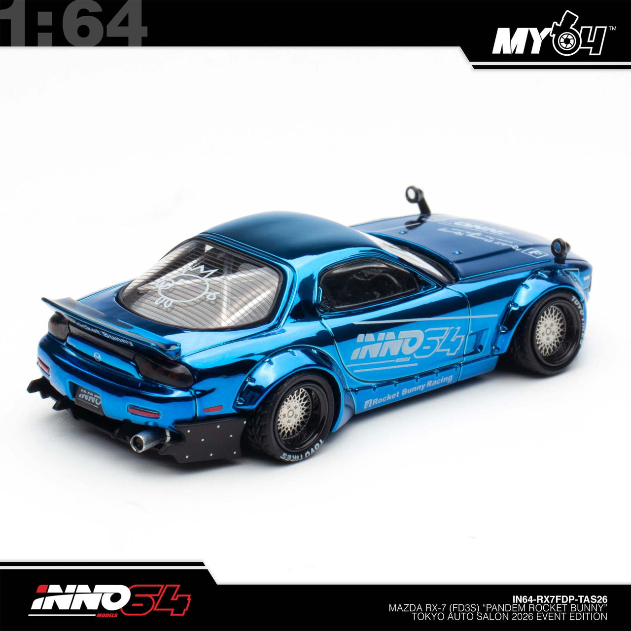 PRE-ORDER INNO64 1:64 DPLS Tokyo Auto Salon Hong Kong 2025 Event Special SET OF 2